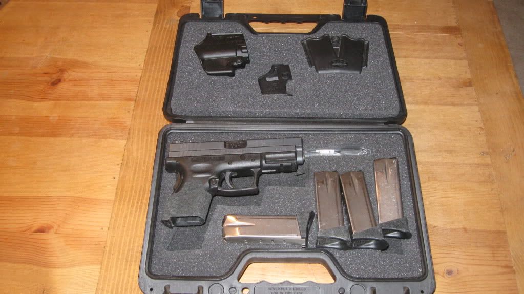 Custom Springfield Armory XD9....plus various XD9 accessories (portland